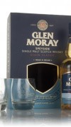Glen Moray Peated Elgin Classic Gift Set with 2x Glasses 
