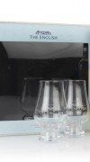 The English - Original Gift Pack with 2x Glasses 