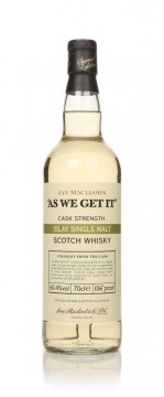 'As We Get It' Islay Single Malt (Ian Macleod) (60.4%)