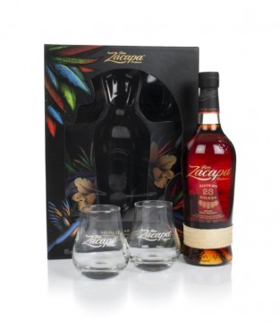 Ron Zacapa Centenario Sistema Solera 23 Gift Pack with 2x Glasses Dark Rum