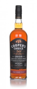 Speyburn 8 Year Old 2016 - The Cooper's Choice The Golden Cut Collecti