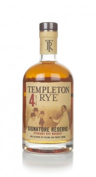 Templeton Rye 4 Year Old Signature Reserve Rye Whiskey