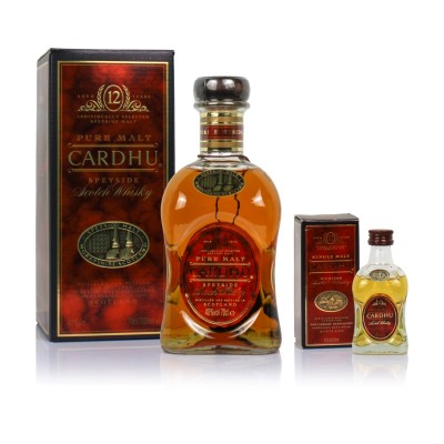Cardhu 12 Year Old Pure Malt & Single Malt Miniature