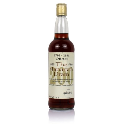 Oban 16 Year Old Manager's Dram Bicentenary Bottling