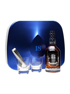 Chivas Regal 18 Year Old Pininfarina Ice Drop Glass Pack