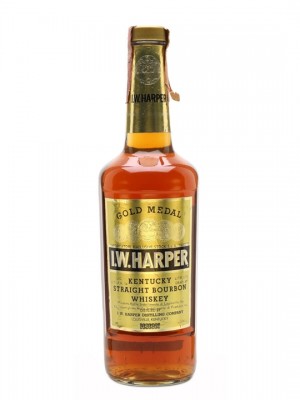 I W Harper Gold Label / 4 Year Old / Bottled 1980s