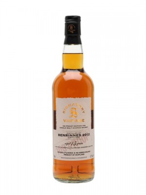 Benrinnes 2012 / 13 Year Old / 100 Proof Edition 56 / Signatory