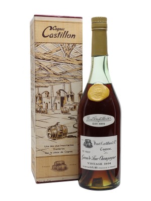 Pinet Castillon 1914 Cognac / Grande Champagne / Bottled 1960s