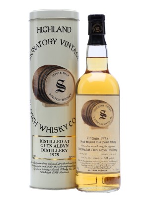 Glen Albyn 1978 / 24 Year Old / Cask #697 / Signatory