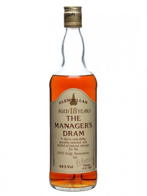 Glendullan 18 Year Old / Bottled 1989 / Manager's Dram / Sherry Cask