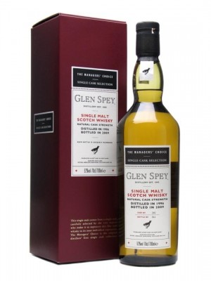 Glen Spey 1996 / Bottled 2009 / Managers' Choice