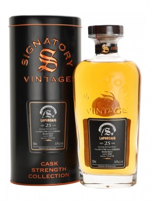 Laphroaig 1998 / 25 Year Old / Bourbon Cask 10495 / Signatory Symington’s Choice