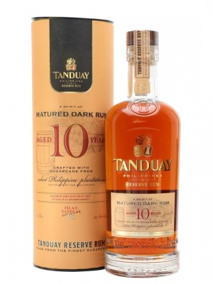 Tanduay 10 Year Old Reserve Rum Single Modernist Rum