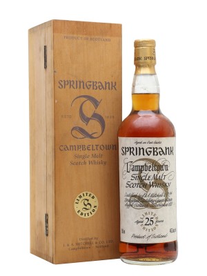 Springbank 25 Year Old / Sherry Cask / Millennium Series