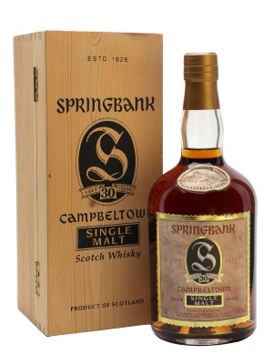 Springbank 30 Year Old / Sherry Cask / Bottled 1990s