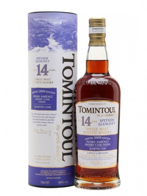 Tomintoul 2009 / 14 Year Old / PX Quarter Cask Finish
