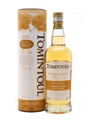 Tomintoul Caribbean Rum Cask Finish / Kosher Certified