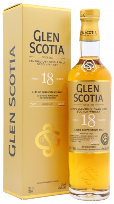 Glen Scotia Campbeltown Single Malt 18 year old
