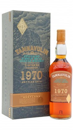 Tamnavulin Vintages Collection Speyside Single Malt Scotch 1970 48 year old