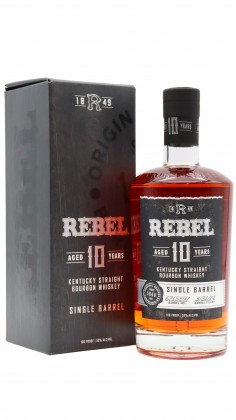 Rebel Single Barrel Bourbon 10 year old