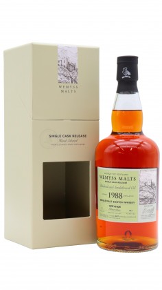 Glenrothes Wemyss Malts - Patchouli And Sandalwood Oil Single 1988 31 year old