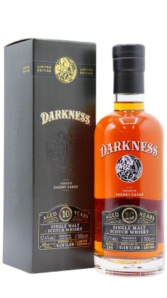 Glen Elgin Darkness - Moscatel Sherry Cask Finish Single Malt 10 Year Old