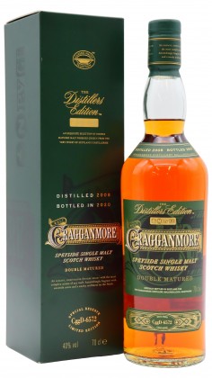 Cragganmore 2020 Distillers Edition Single Malt Scotch 2008 12 year old