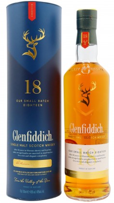 Glenfiddich Speyside Single Malt Scotch 18 year old