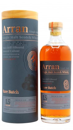Arran Rare Batch French Oak Argonne 15 Year Old