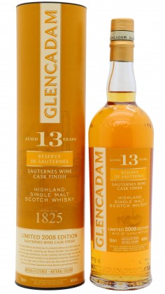 Glencadam Sauternes Cask Finish 2008 13 Year Old