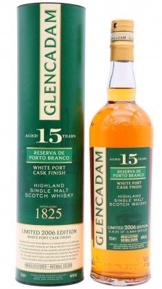 Glencadam Porto Branco White Port Cask Finish Highland Singl 2006 15 Year Old