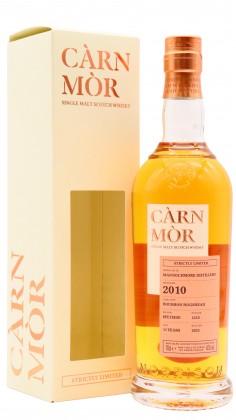 Mannochmore Carn Mor Strictly Limited - Bourbon Cask Finish 2010 11 Year Old