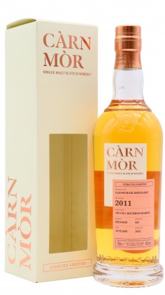 Glenburgie Carn Mor Strictly Limited - First Fill Bourbon Cas 2011 10 year old