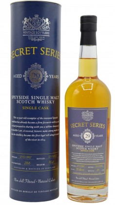 Undisclosed Speyside Vintage Bottlers - The Secret Series No.2 1992 29 Year Old