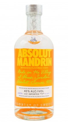 Absolut Mandrin - Mandarin Flavoured Vodka