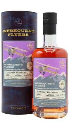 Glen Spey Infrequent Flyers - Single Cask #800062 2008 15 year old