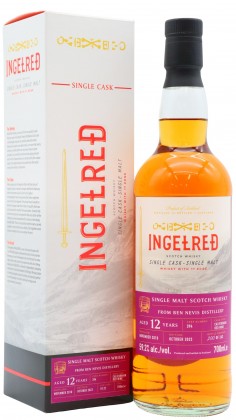 Ben Nevis Ingelred Single Cask #394 2010 12 Year Old
