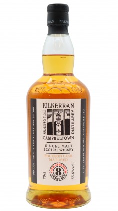 Kilkerran Cask Strength 2025 Release Bourbon Cask Matured Si 8 Year Old