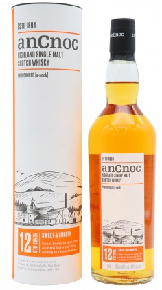 anCnoc Highland Single Malt Scotch 12 year old