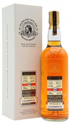 Caledonian (Silent) Duncan Taylor Rare Auld Single Cask #7823876 1987 34 year old