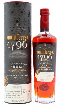 Santa Teresa 1796 Speyside Whisky Cask Finish Limited Edition Rum
