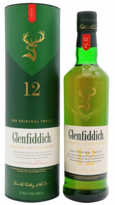 Glenfiddich Speyside Single Malt Scotch 12 year old