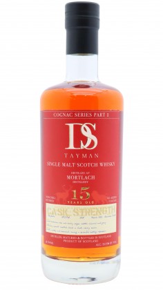 Mortlach DS Tayman Cognac Series Single Malt Scotch 15 year old
