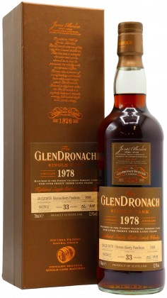 Glendronach Single Cask #1068 (Batch 6) 1978 33 year old