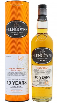 Glengoyne Highland Single Malt (Old Bottling) 10 year old