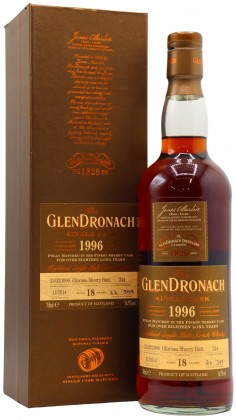 Glendronach Single Cask #244 (Batch 11) 1996 18 Year Old