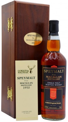 Macallan Speymalt Single Malt Scotch 1950 58 year old