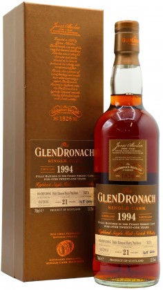 Glendronach Single Cask #3274 (Batch 13) 1994 21 Year Old