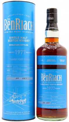 Benriach Tawny Port Finish Single Cask #3111 1977 38 year old