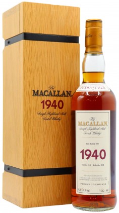 Macallan Fine & Rare 1940 37 Year Old